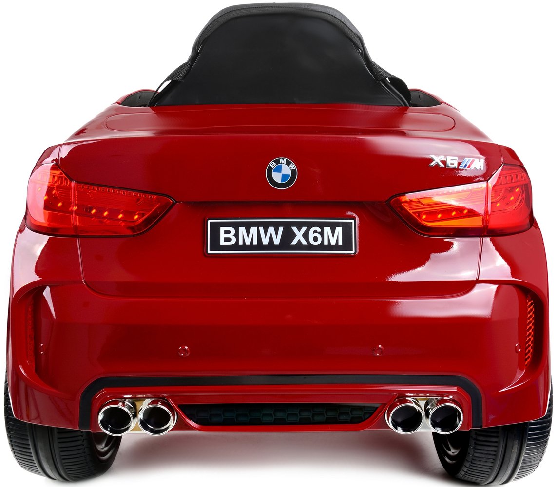 Pojazd akumulatorowy dla dzieci BMW X6 M F16 LIFT czerwony